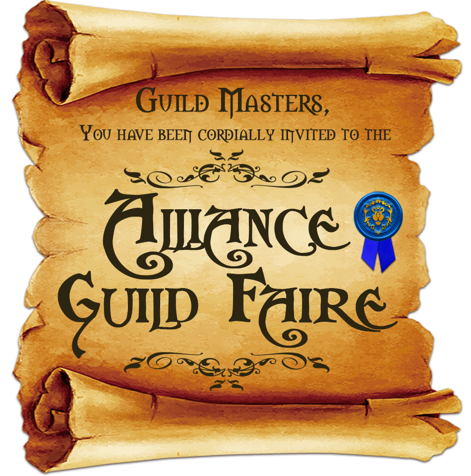 Alliance Guild Faire Invitation Scroll