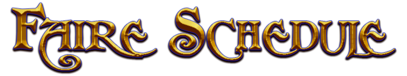 Faire Schedule