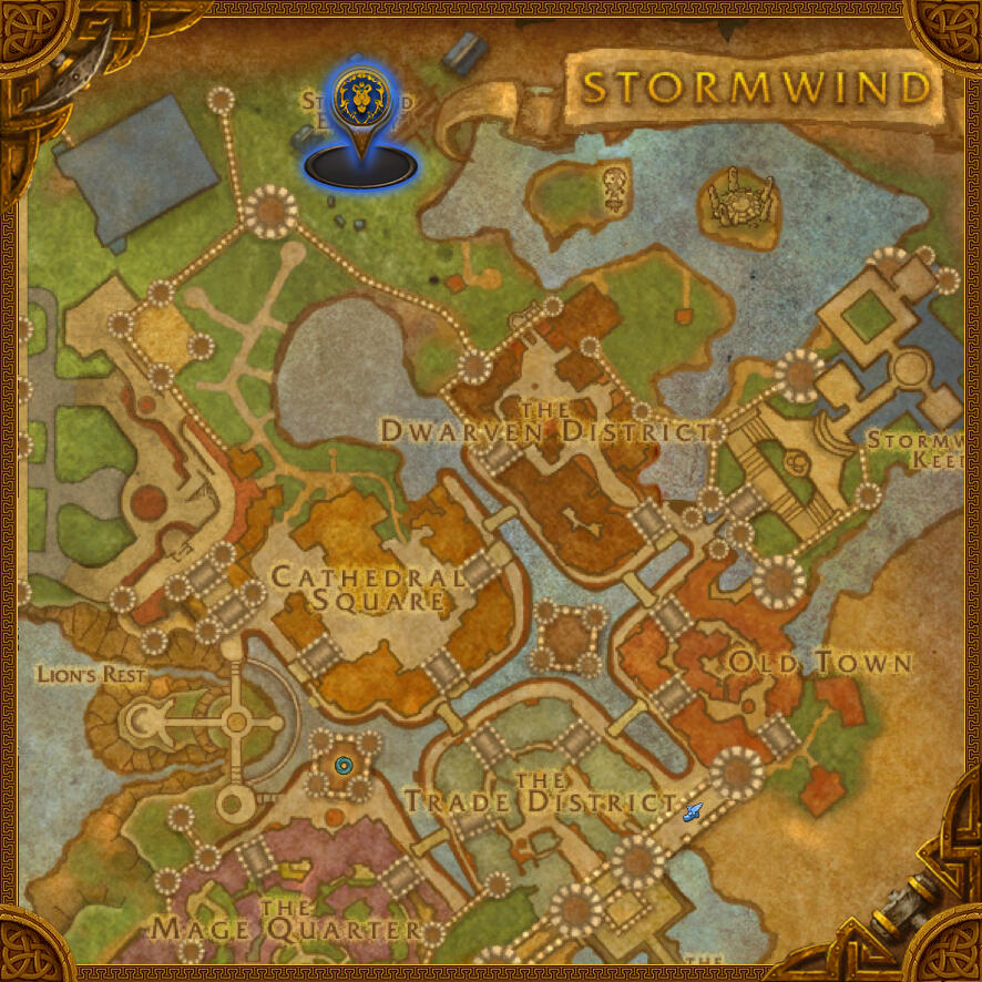 Alliance Guild Faire Location